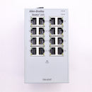 ALLEN-BRADLEY STRATIX 2000 ETHERNET UNMANAGED SWITCH 1783-US16T SER. B