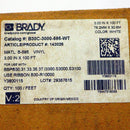 Brady Vinyl Label Tape for B30 Printer B20C-3000-595-WT *New Open Box*