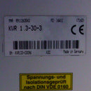Indramat A.C. Servo Power Supply KVR1.3-30.3 R911263543 *See Description*