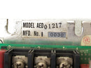Panasonic External Axis Servo Amplifier 1.0K AED01217