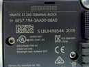 Siemens Simatic ET200 Terminal Block 6ES7194-3AA00-0BA0 *New Open Box*