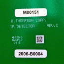 O. THOMPSON CO. IR DETECTOR REV C AND EMMITER BOARD REV C M00151 & M00154 M00297