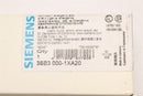 SIEMENS EMERGENCY STOP MUSHROOM PUSHBUTTON 40MM 3SB3000-1XA20 *LOT OF 6*