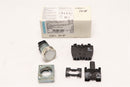 SIEMENS 22MM ILLUMINATED PUSHBUTTON WHITE 1NO 1NC 3SB3647-0AA61-0CC0