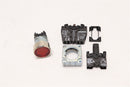 SIEMENS ILLUMINATED PUSHBUTTON RED 22MM 24V 1NO 1NC 3SB3647-0AA21-0CC0