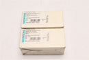 SIEMENS 22MM METAL ROUND PUSHBUTTON 3SB3603-0AA11-0CC0 *LOT OF 2*