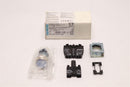 SIEMENS 22MM BLUE ILLUMINATED PUSHBUTTON 24V 3SB3647-0AA51-0CC0 *LOT OF 3*