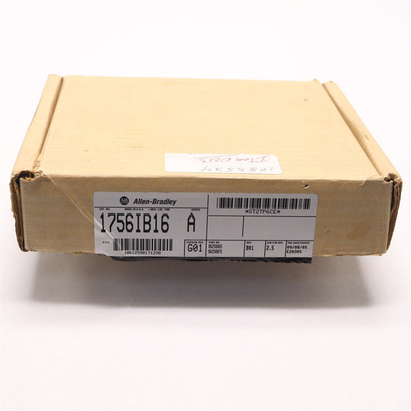 ALLEN BRADLEY DIGITAL PLC INPUT MODULE 1756-IB16/A