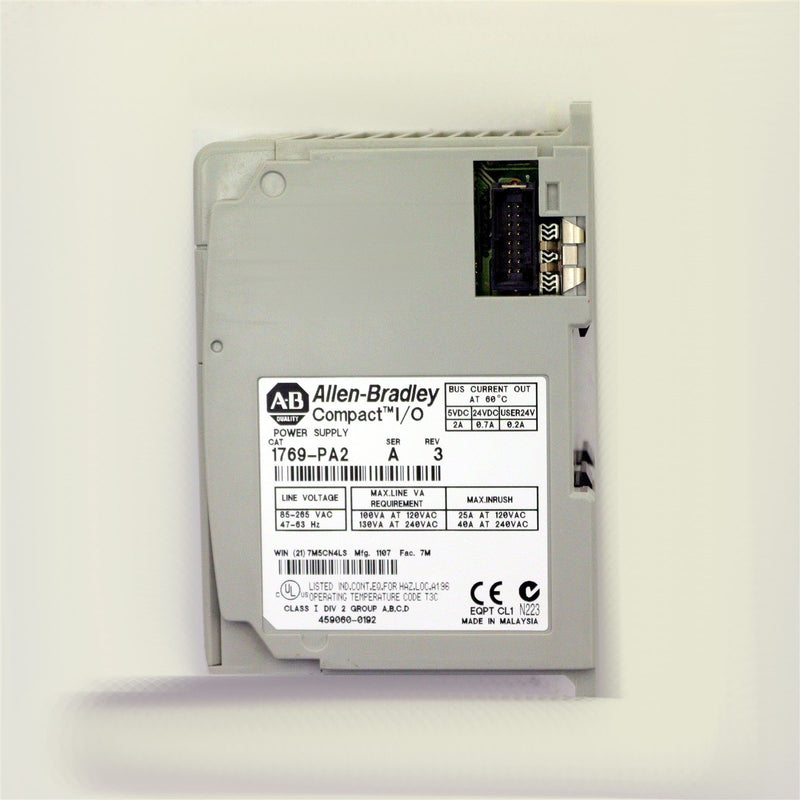 ALLEN-BRADLEY COMPACT I/O POWER SUPPLY 1769-PA2