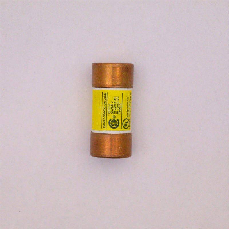 BUSSMANN LOW PEAK 600 VOLT AC 300 VOLT DC 35 AMP FUSE LPJ-35SP