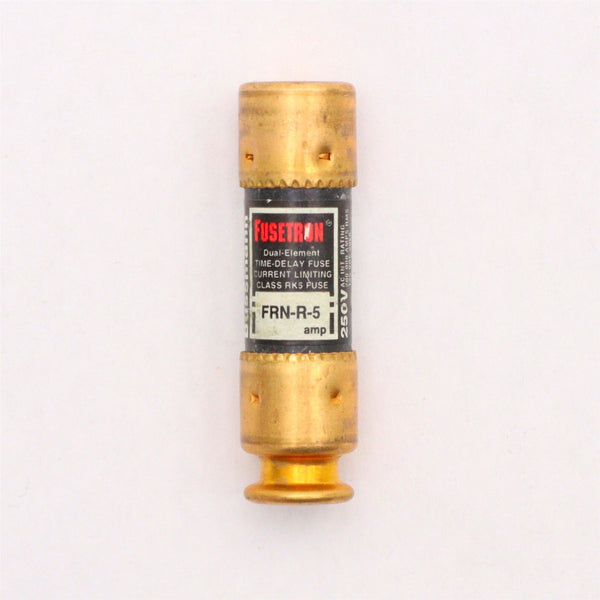 BUSSMANN FUSETRON 250 VOLT AC 5 AMP FUSE FRN-R-5