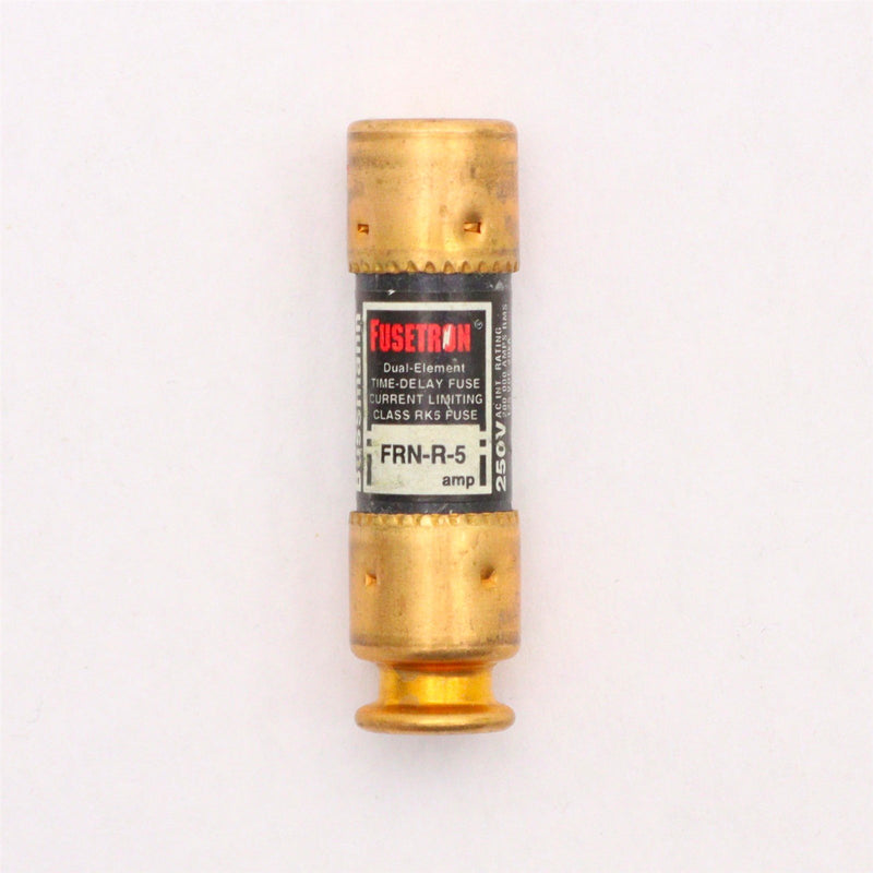 BUSSMANN FUSETRON 250 VOLT AC 5 AMP FUSE FRN-R-5