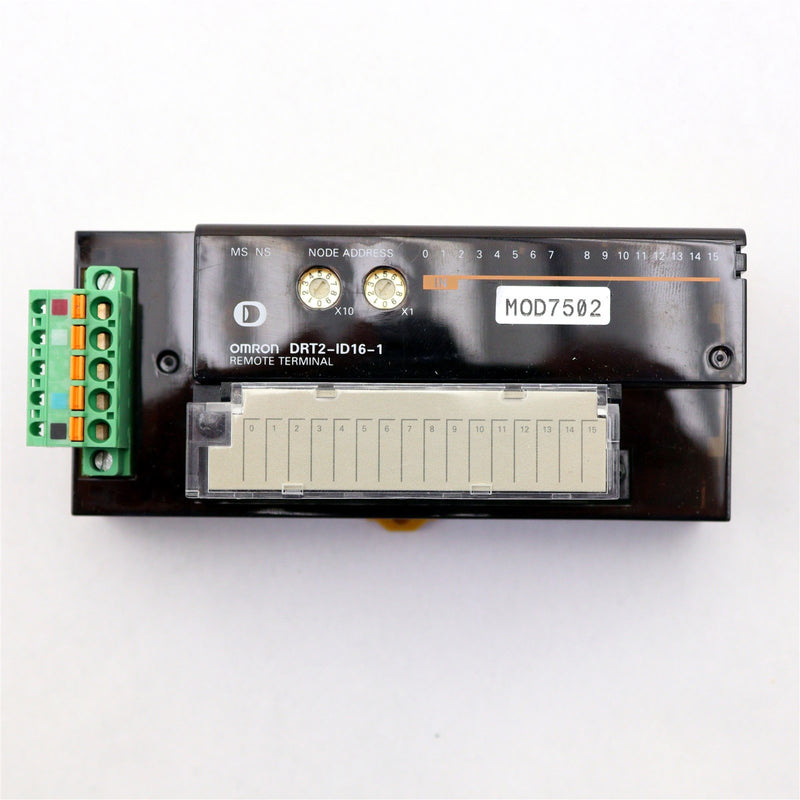 OMRON REMOTE TERMINAL INPUT MODULE 24V 6 mA/POINT DRT2-ID16-1