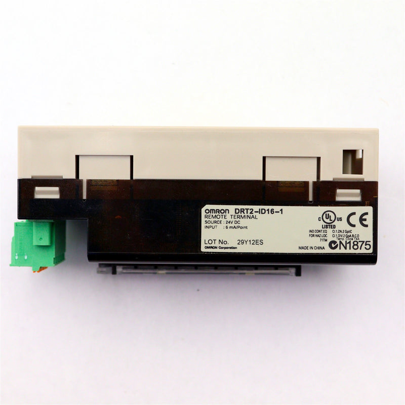 OMRON REMOTE TERMINAL INPUT MODULE 24V 6 mA/POINT DRT2-ID16-1