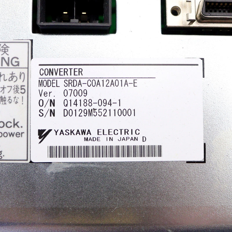 YASKAWA CONVERTER SRDA-C0A12A01A-E