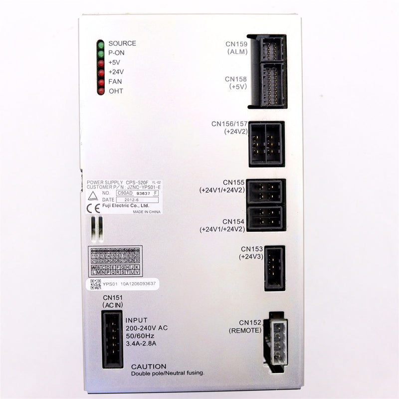 YASKAWA CPS-520F POWER SUPPLY JZNC-YPS01-E