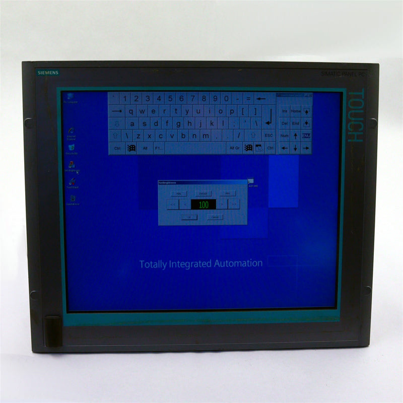 SIEMENS SIMATIC HMI IPC477C TOUCH PANEL 6AV7424-0AA00-0GT0