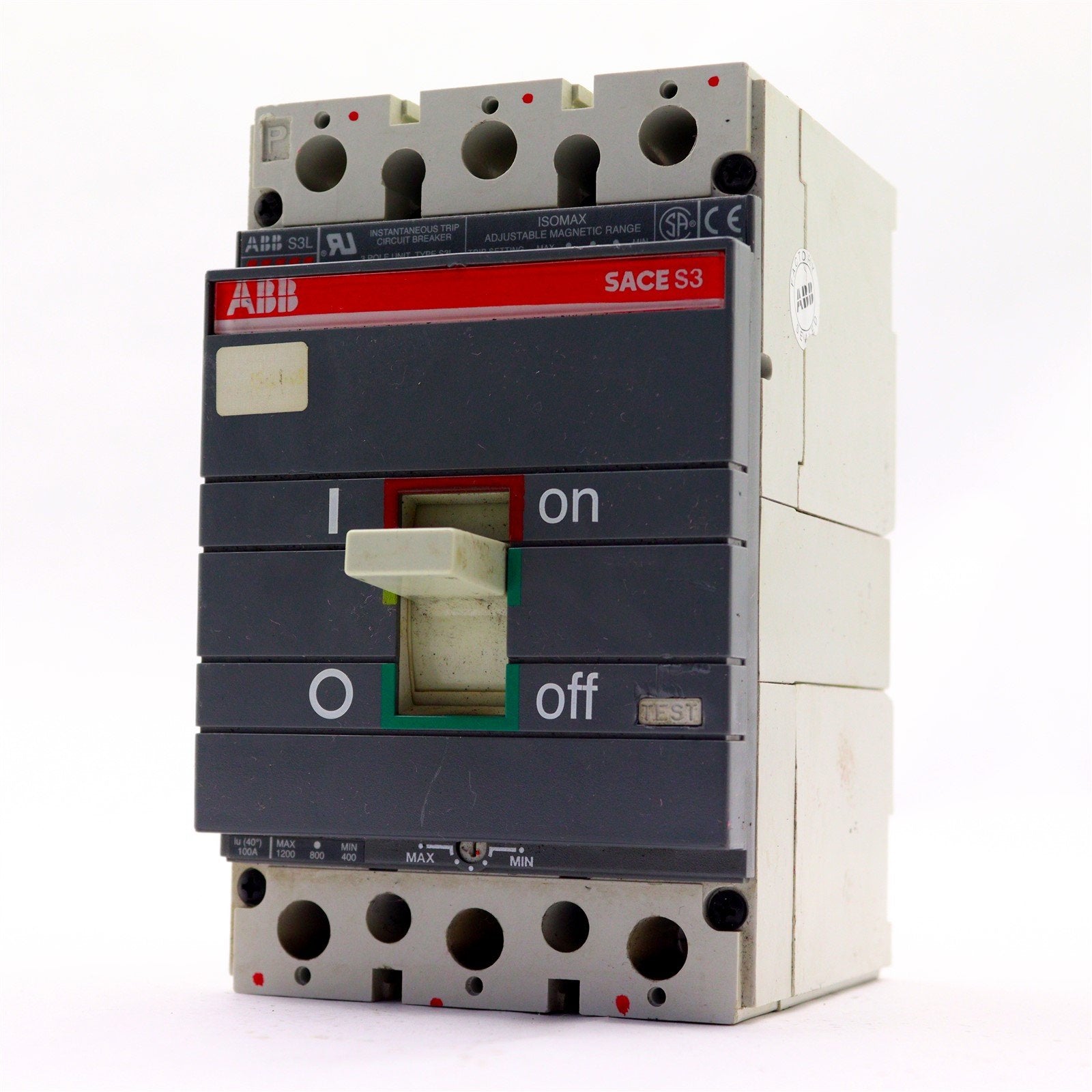 Instantaneous Trip ABB S3L INSTANTANEOUS TRIP CIRCUIT BREAKER S3L100MWS4
