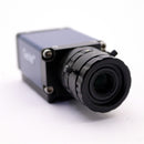 DALSA GENIE INDUSTRIAL CAMERA WITH EDMUND OPTICS 12mm/F1.8 LENS CR-GEN0-M1400