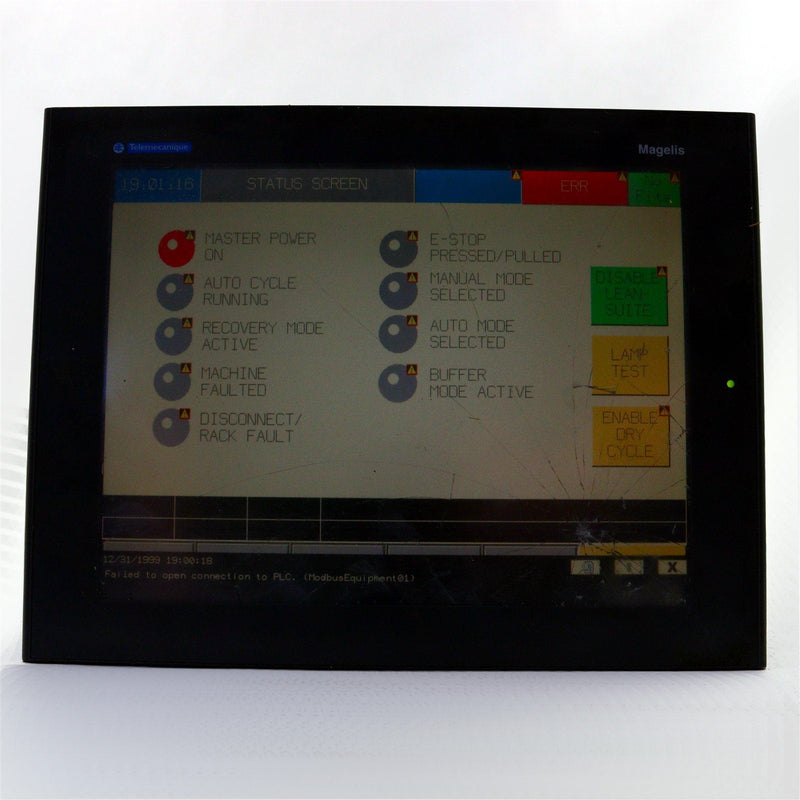 SCHNEIDER ELECTRIC TACTILE GRAPHIC TERMINAL 12.1" XBTGT6330 *SEE DESCRIPTION*