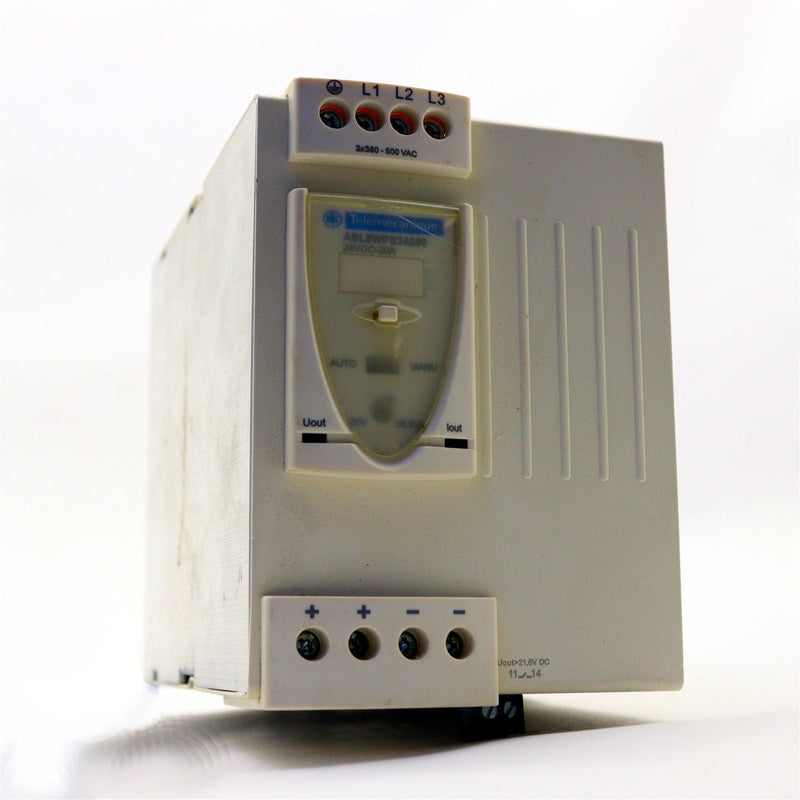 SCHNEIDER ELECTRIC 24VDC-20A POWER SUPPLY ABL8WPS24200
