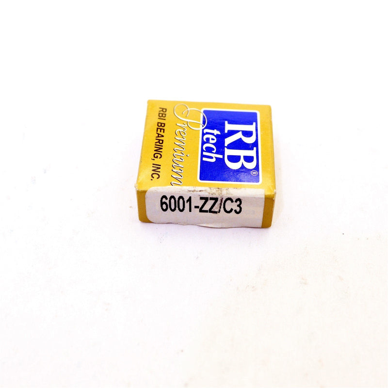 RB TECH 6001-ZZ/C3 BEARING - LOT OF 12