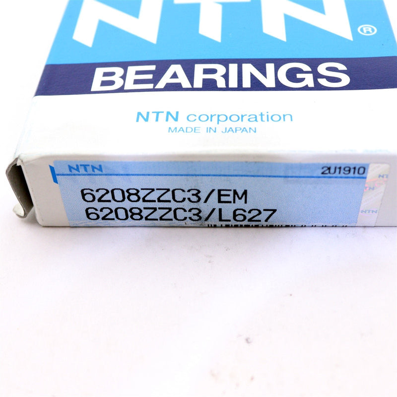 NTN 6208ZZC3/EM BEARING - LOT OF 5