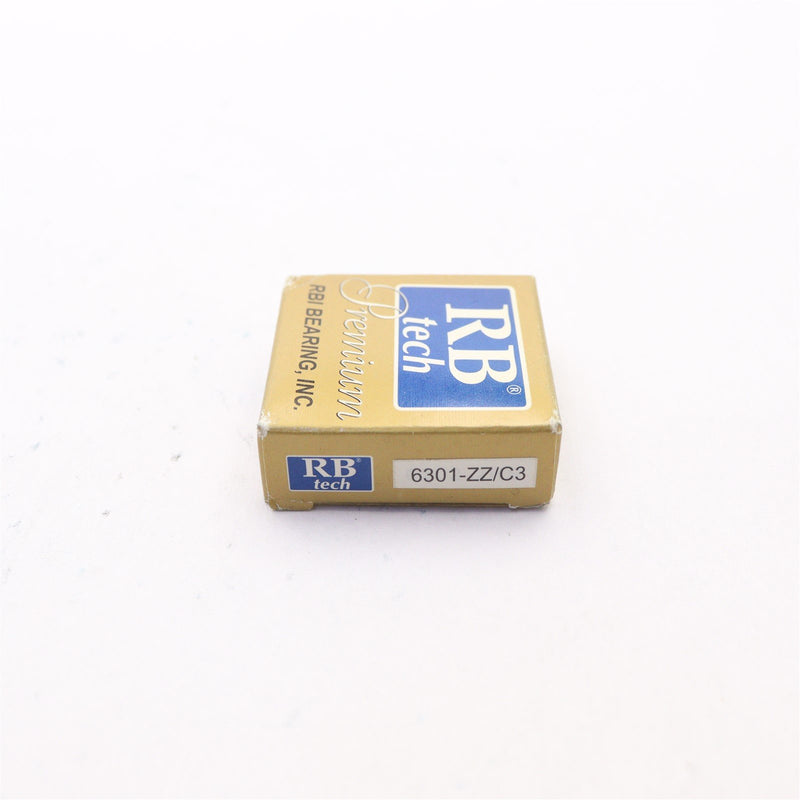 RB TECH 6301-ZZ/C3 BEARING - LOT OF 5