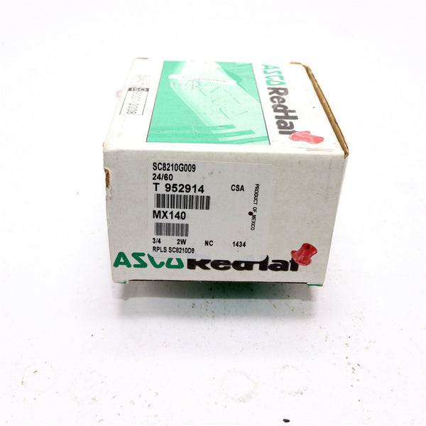 ASCO SOLENOID VALVE 120V SC8210G009