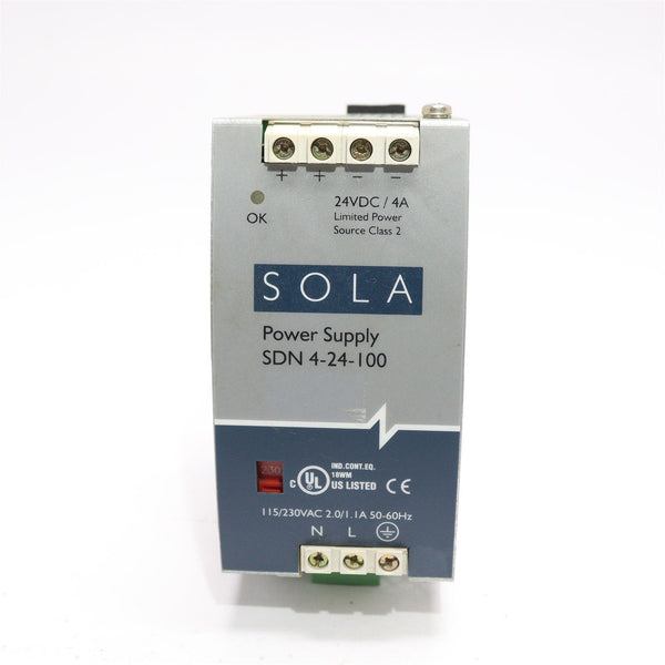 SOLA POWER SUPPLY SDN 4-24-100
