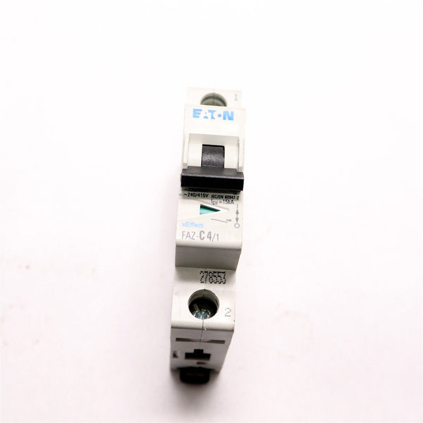 EATON CIRCUIT BREAKER FAZ-C4/1 * LOT OF 8 *