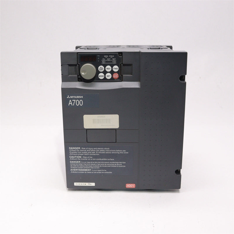 MITSUBISHI A700 INVERTER FFREQUENCY DRIVE FR-A740-00170-NA