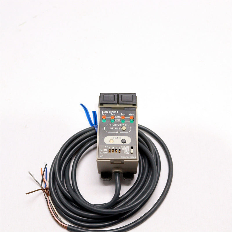 OMRON PHOTOELECTRIC SENSOR FIBER OPTIC AMPLIFIER E3X-NM11