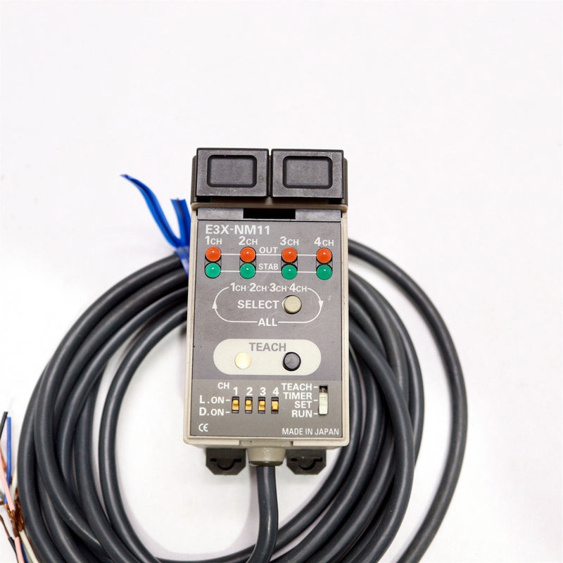 OMRON PHOTOELECTRIC SENSOR FIBER OPTIC AMPLIFIER E3X-NM11