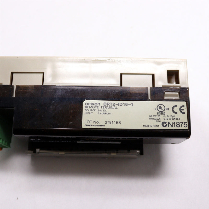 OMRON REMOTE TERMINAL INPUT MODULE DRT2-ID16-1