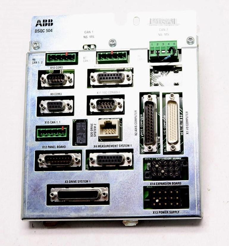 ABB DSQ 504 CONNECTION BOARD 3HAC 4158-1/04