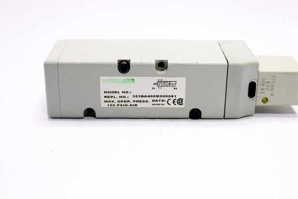 NUMATICS SOLENOID VALVE 353BA400M000061