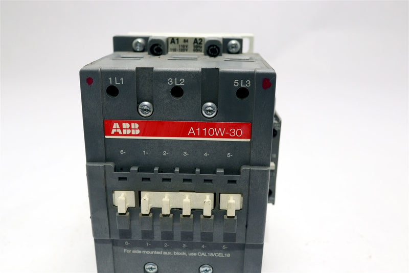 ABB WELDING ISOLATING CONTACTOR 110-120 COIL A110W-30