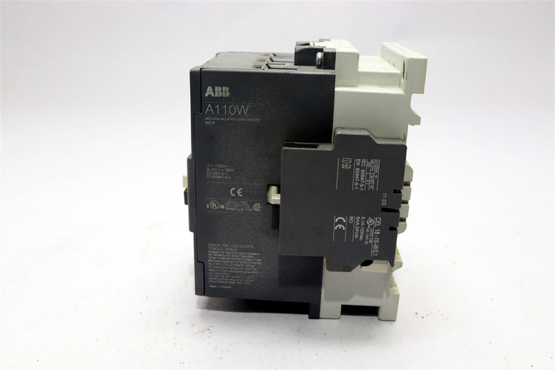 ABB WELDING ISOLATING CONTACTOR 110-120 COIL A110W-30