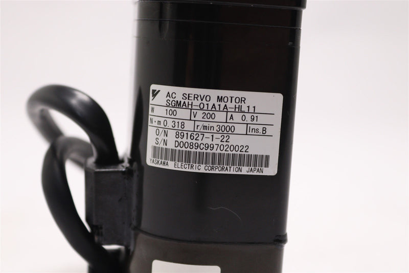 YASKAWA SERVO MOTOR SGMAH-01A1A-HL11