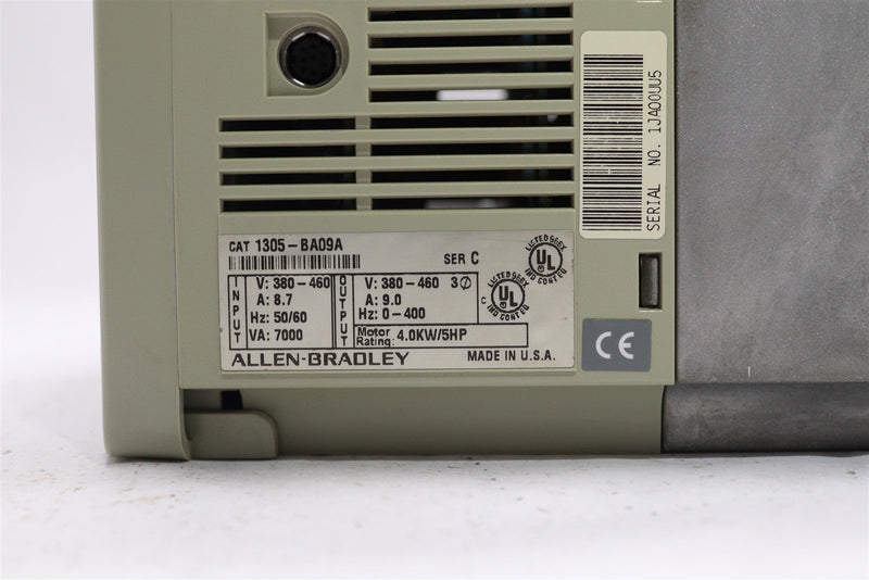 ALLEN BRADLEY VARIABLE SPEED DRIVE 1305-BA09A/C