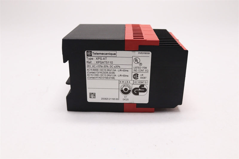 TELEMECANIQUE SAFETY RELAY XPSAT5110