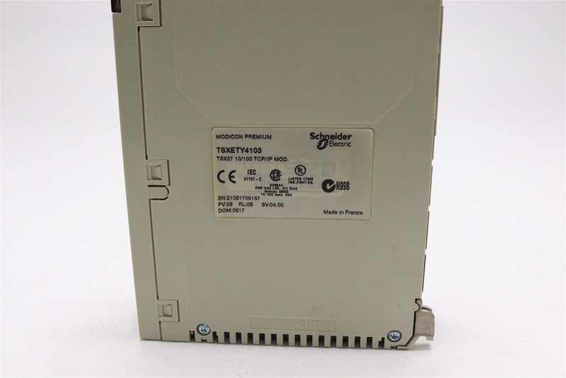 SCHNEIDER TCP/IP MODULE TSXETY4103