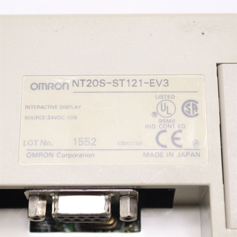 OMRON INTERACTIVE DISPLAY NT20S-ST121-EV3