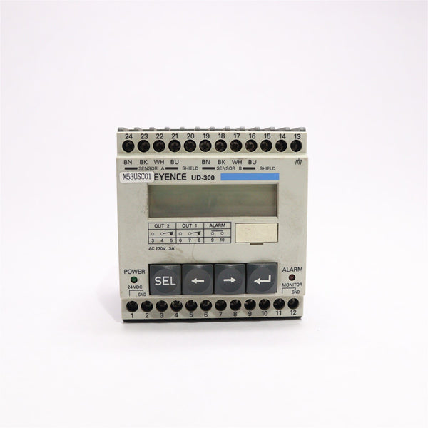 KEYENCE ULTRASONIC DISPLACEMENT AMPLIFIER UD-300