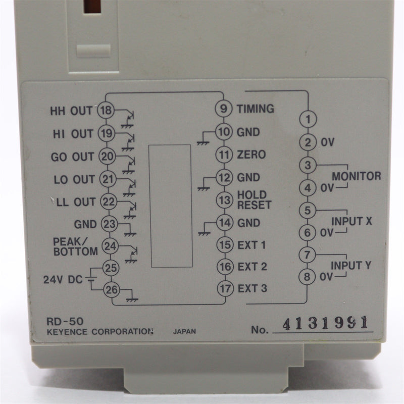 KEYENCE SENSOR CONTROLLER RD-50E