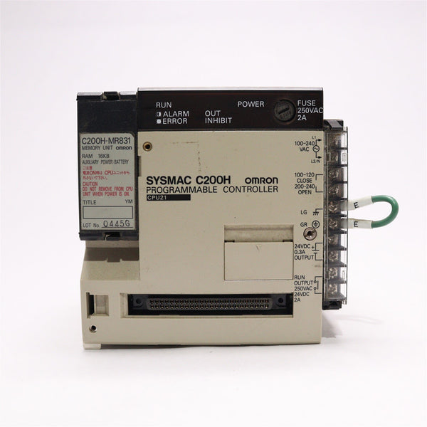 OMRON PROGRAMMABLE CONTROLLER C200H-CPU21