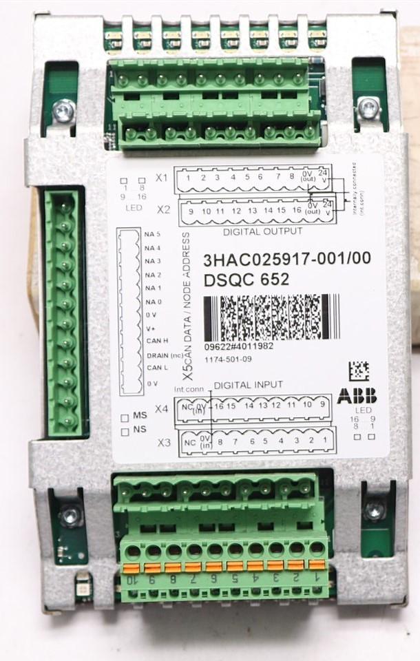 ABB I/O Module DSQC652 3HAC025917-001 /00