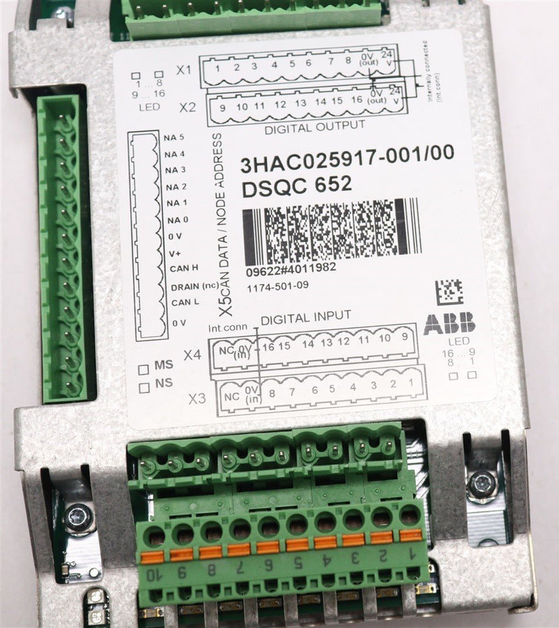 ABB I/O Module DSQC652 3HAC025917-001 /00