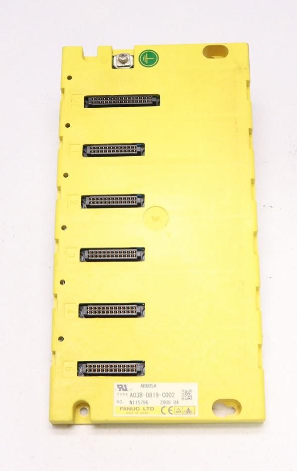 FANUC 5 SLOT BACKPLANE A03B-0819-C002